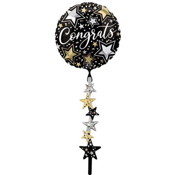 Airwalker Tail Congrats Black Silver Gold